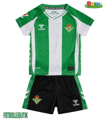 Real Betis Hemmaställ Barn 2025-26 Kortärmad (+ Korta byxor)